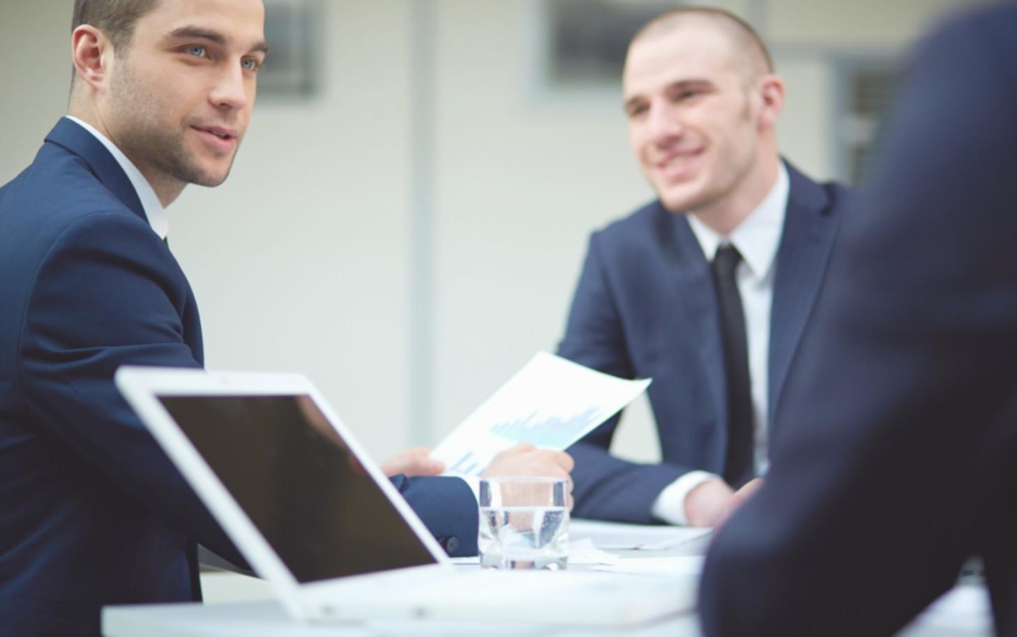 Modern workspace with financial planning tools